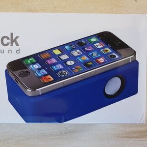 NEW phone speaker. Boom Brick.